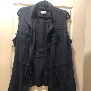 Merona Navy Blue Utility Vest